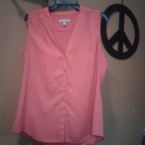 Banana Republic plus size button down blouse 14